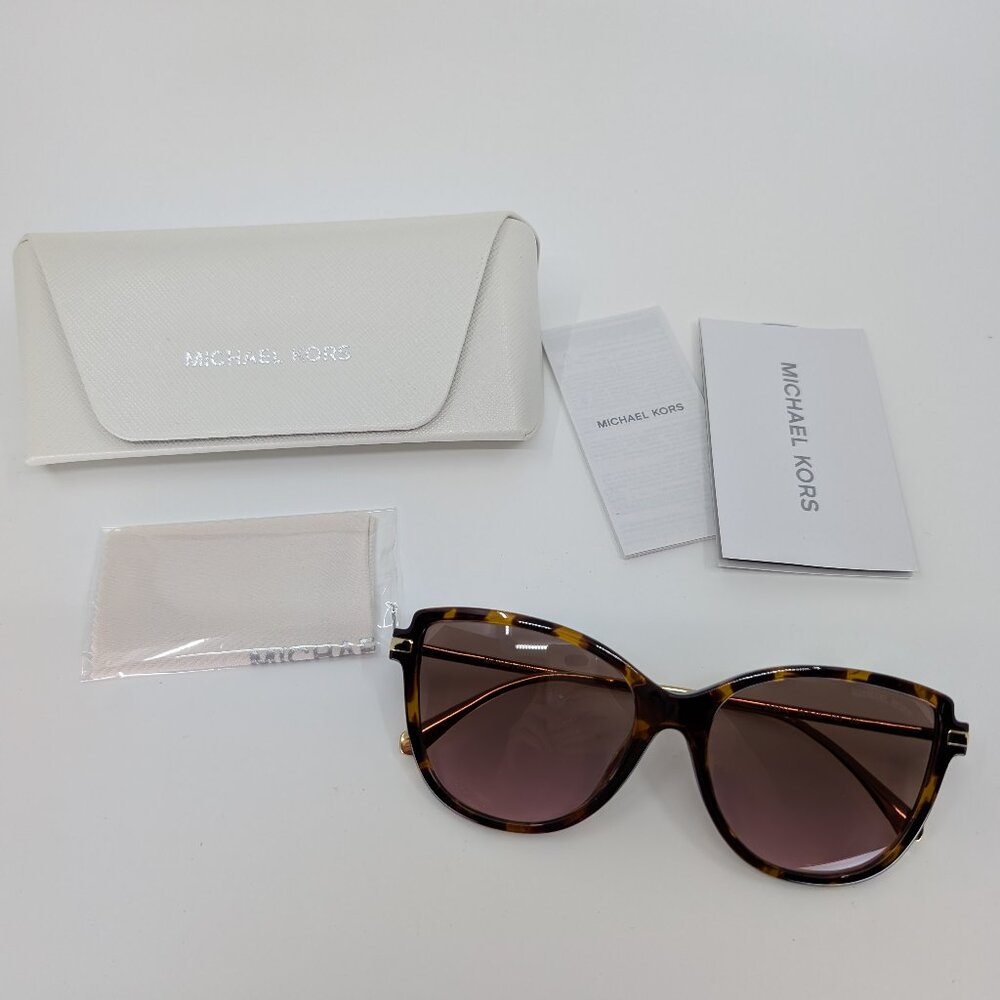 Michael Kors Sorrento MK2130U 3333/14 Sunglasses Women's Dark Tortoise 56mm